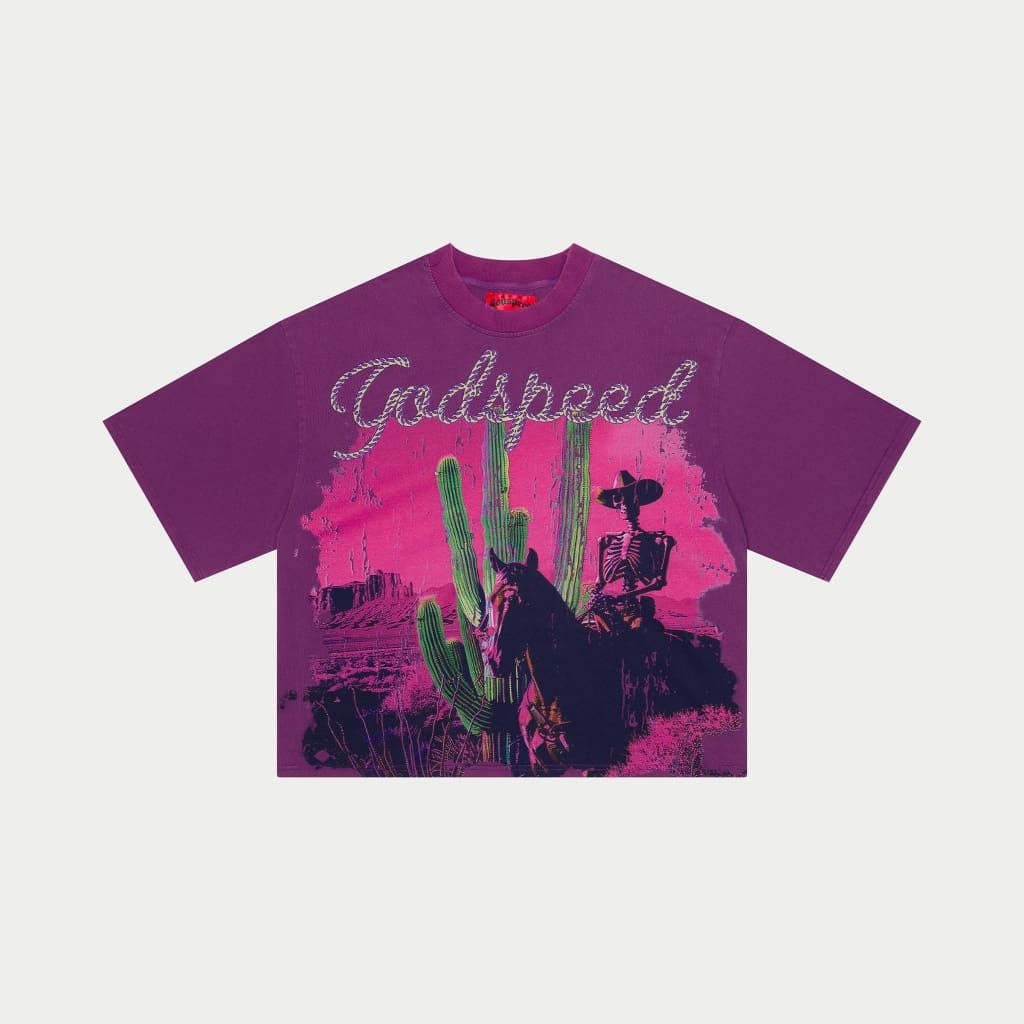 Godspeed Westworld T-Shirt Purple