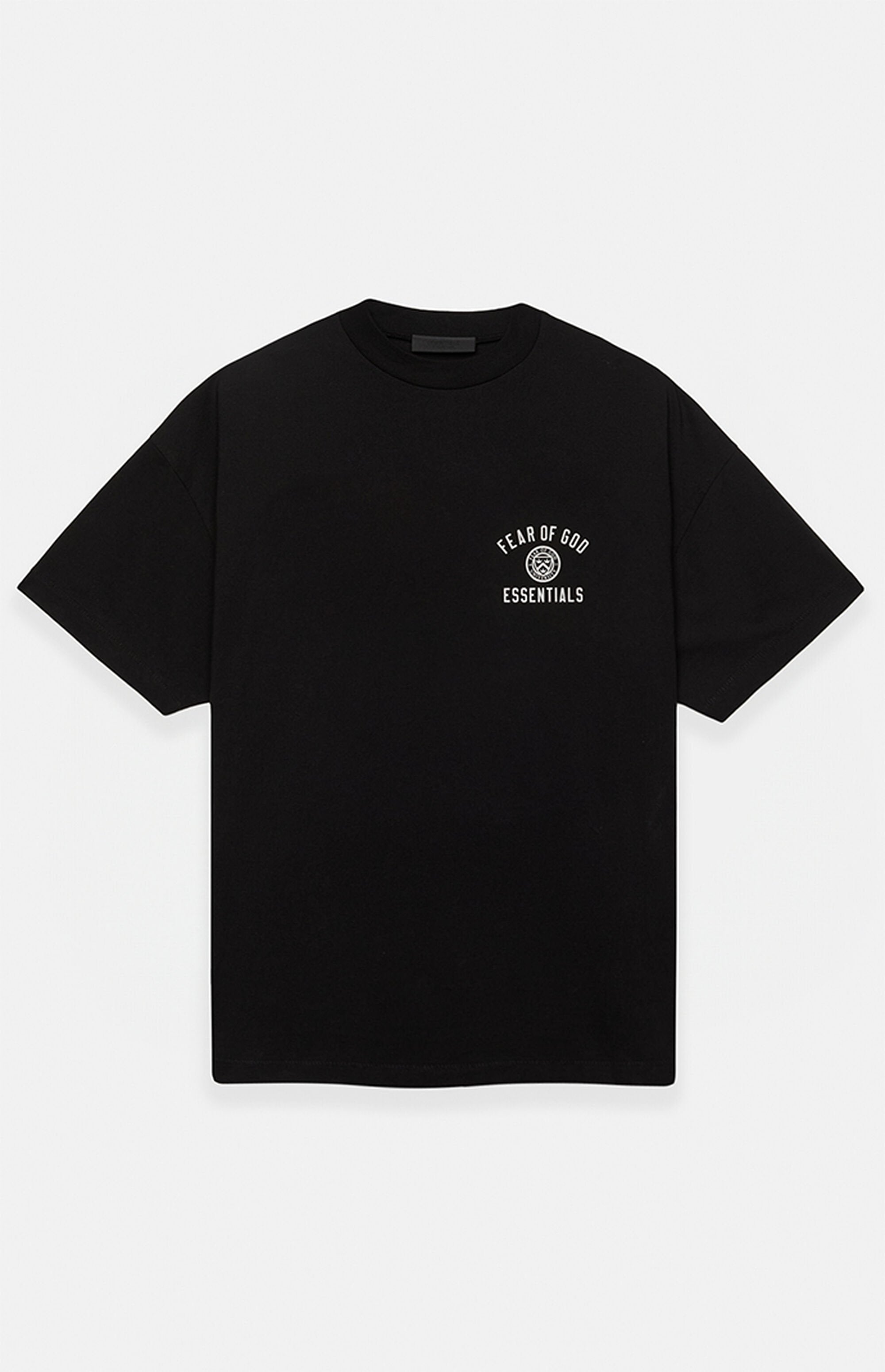 Fear of God Essentials University Crew Neck T-Shirt Black