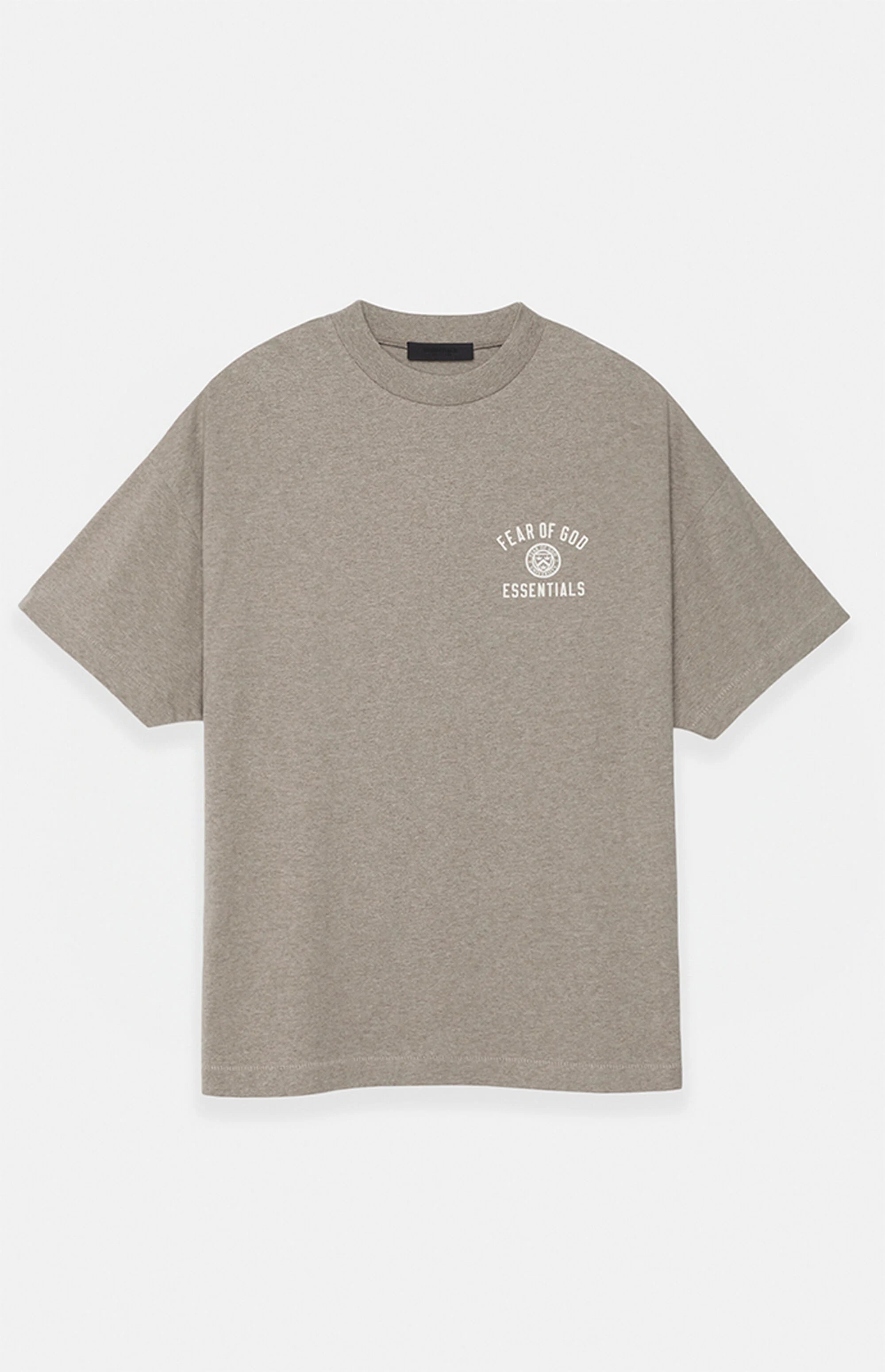 Fear of God Essentials University Crew Neck T-Shirt Heather Grey