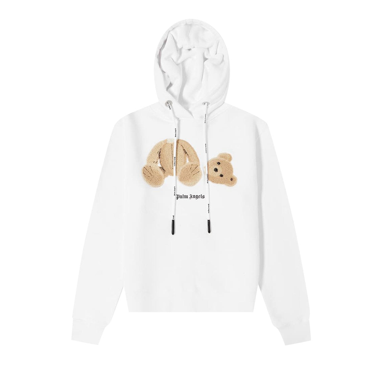 Palm Angels Bear Hoodie White