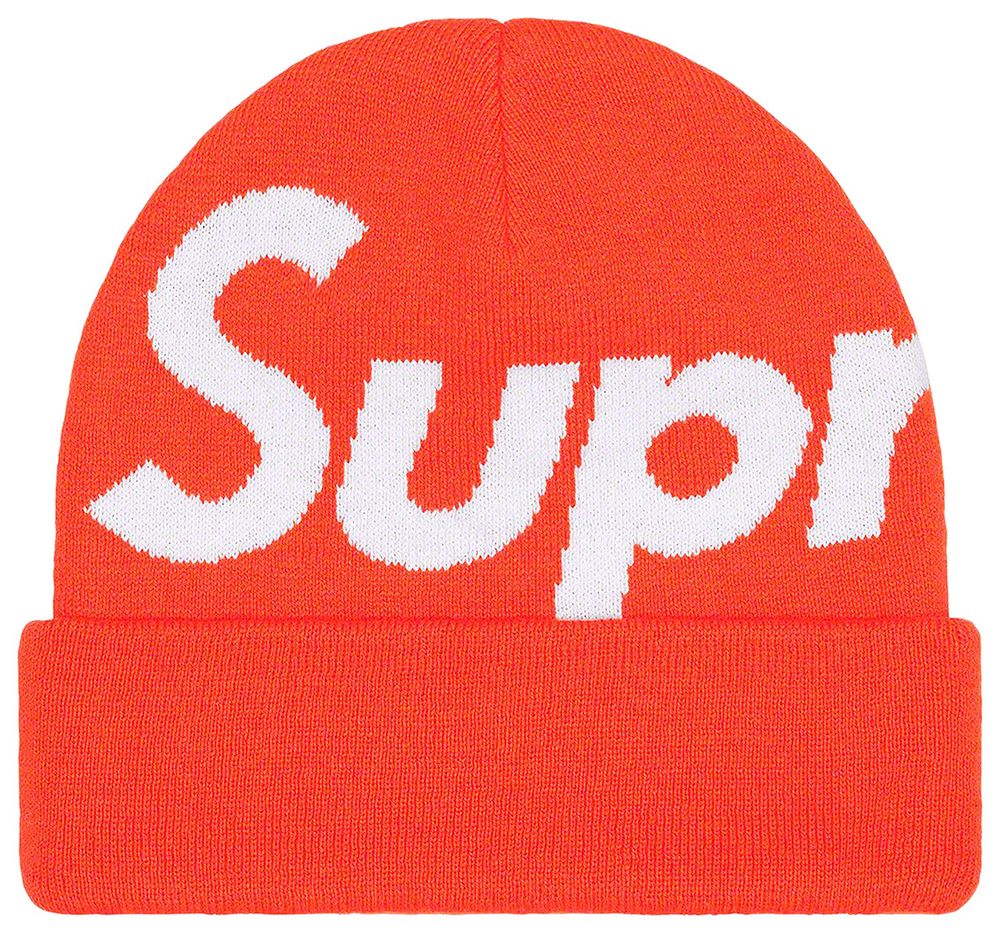 Supreme Big Logo Beanie (FW24) Orange