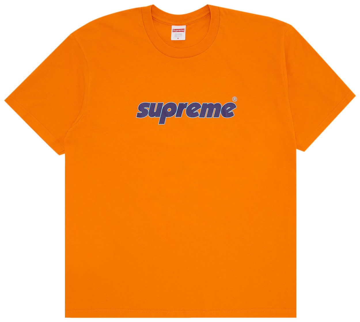 Supreme Pinline Tee Orange