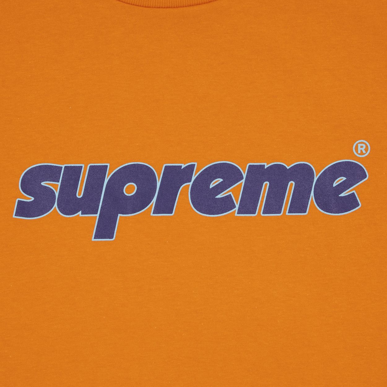 Supreme Pinline Tee Orange