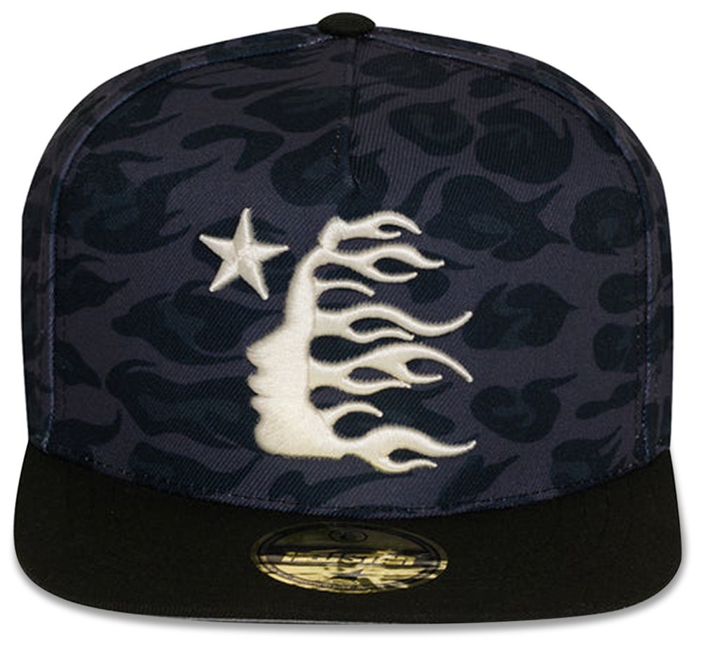 HS Cheetah Print Snapback Hat Black