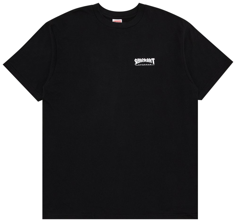 Supreme Thrasher Cross Tee Black