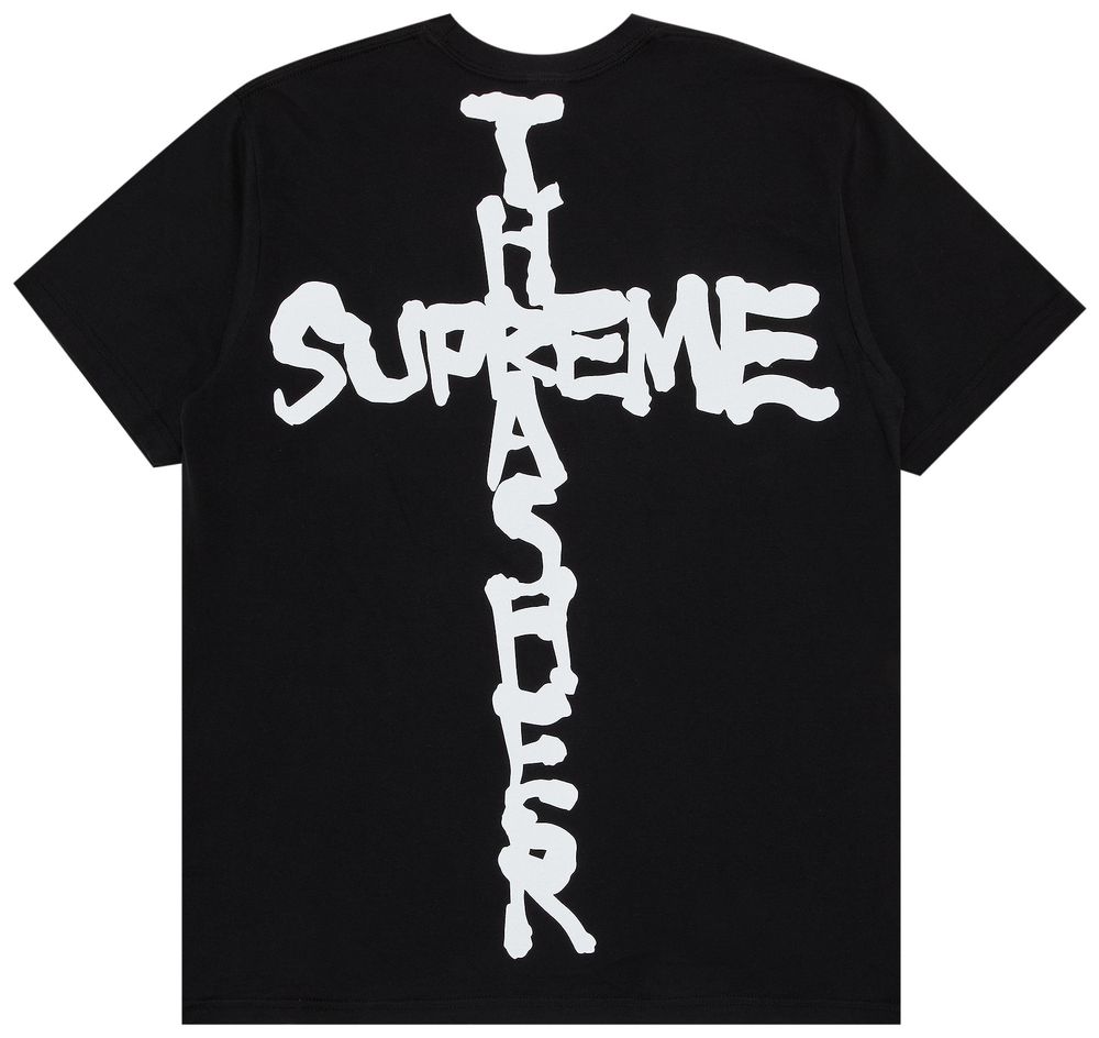 Supreme Thrasher Cross Tee Black