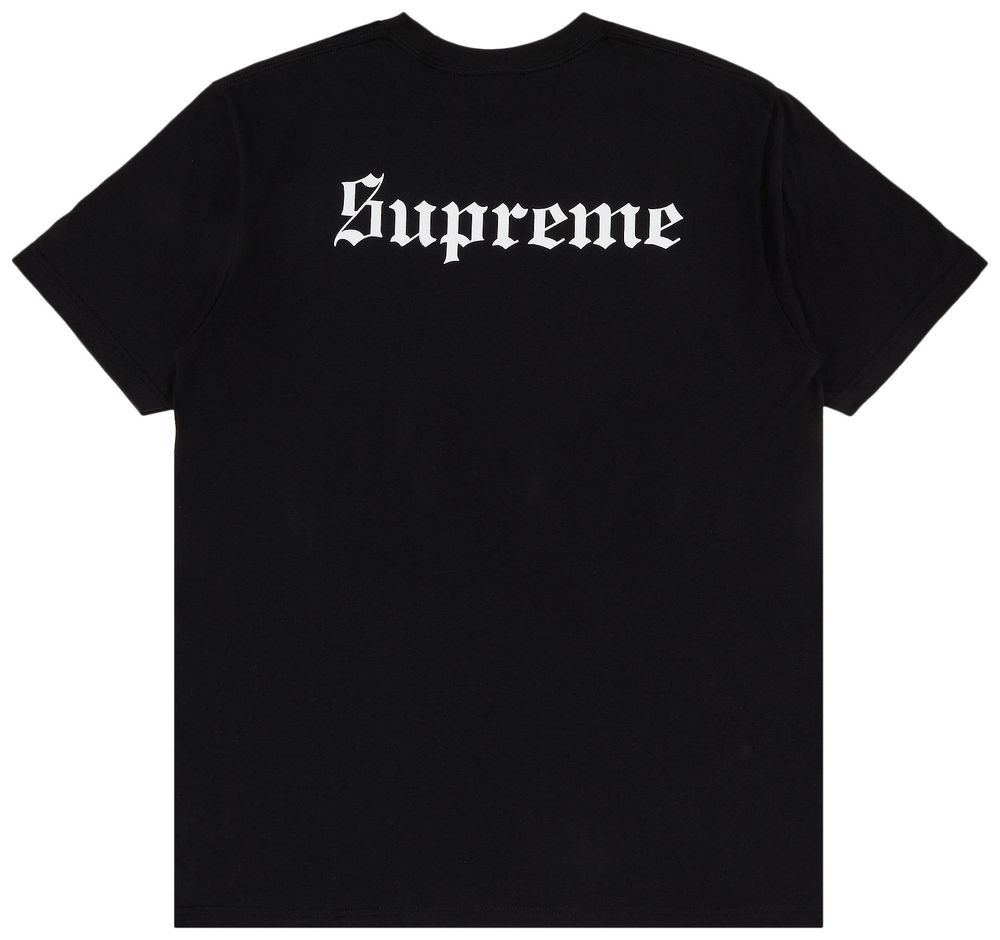 Supreme Snow White Tee Black