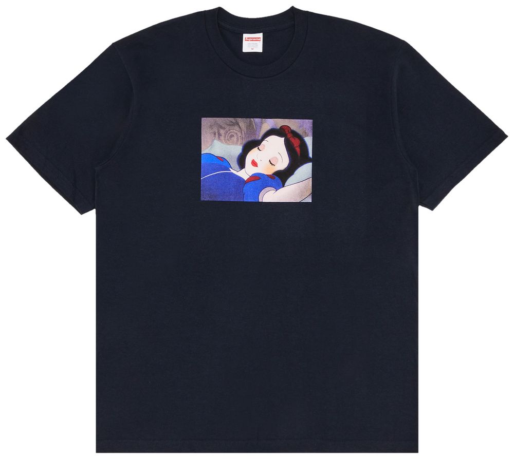 Supreme Snow White Tee Navy