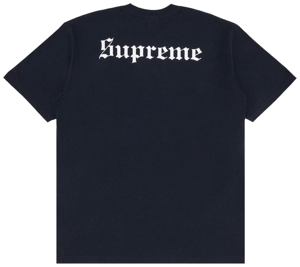 Supreme Snow White Tee Navy