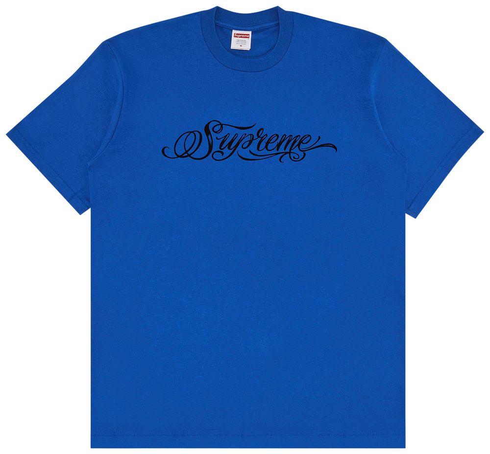 Supreme Script Tee Royal