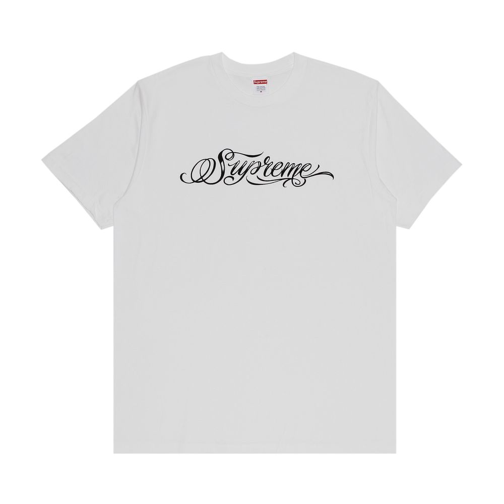 Supreme Script Tee White