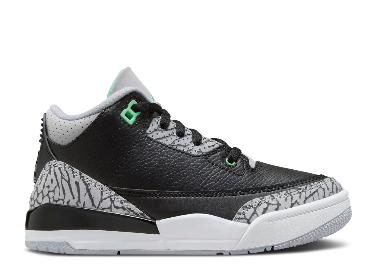 Air Jordan 3 Retro Green Glow (TD/PS)