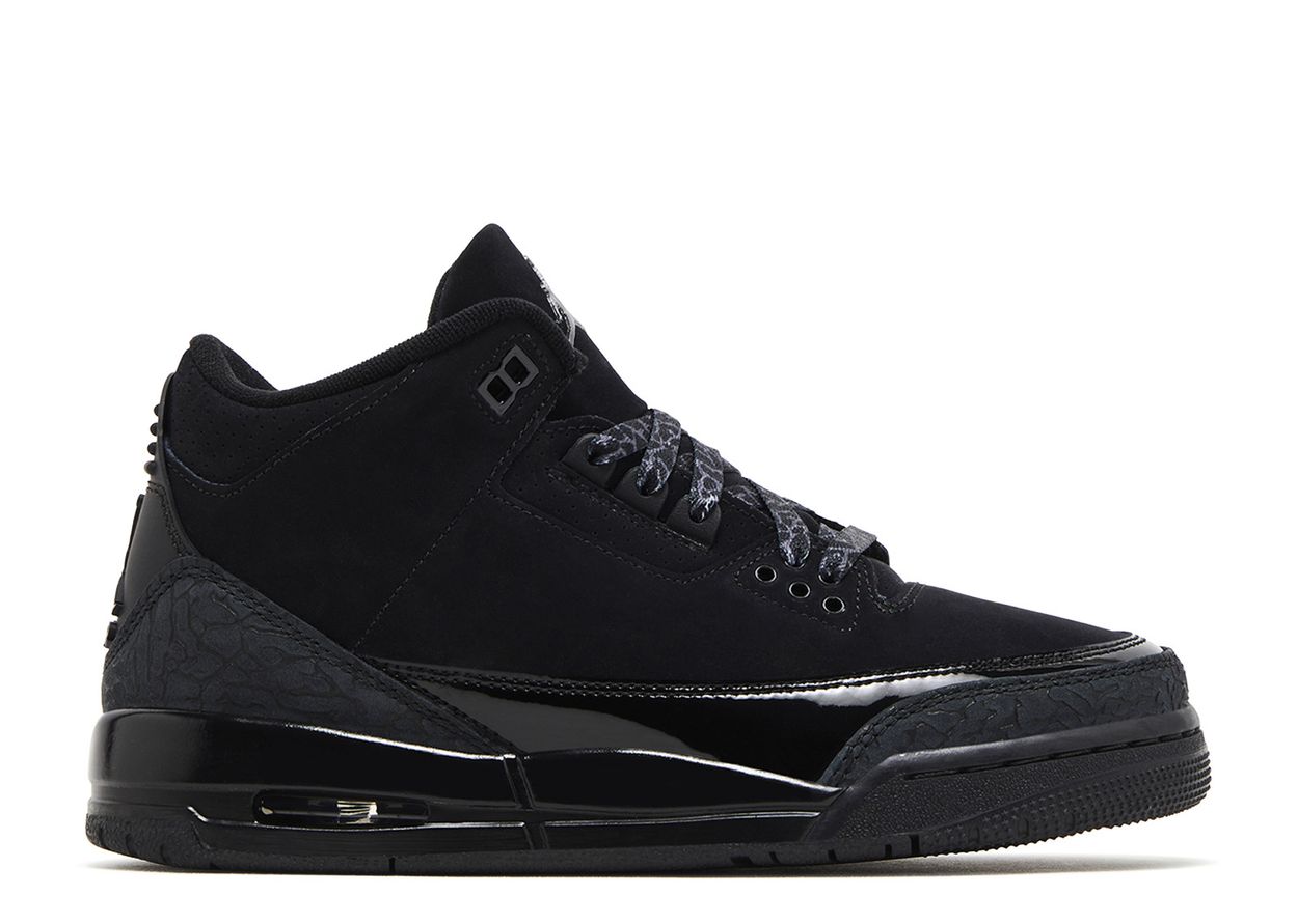 Air Jordan 3 Retro Black Cat (2025) (GS)