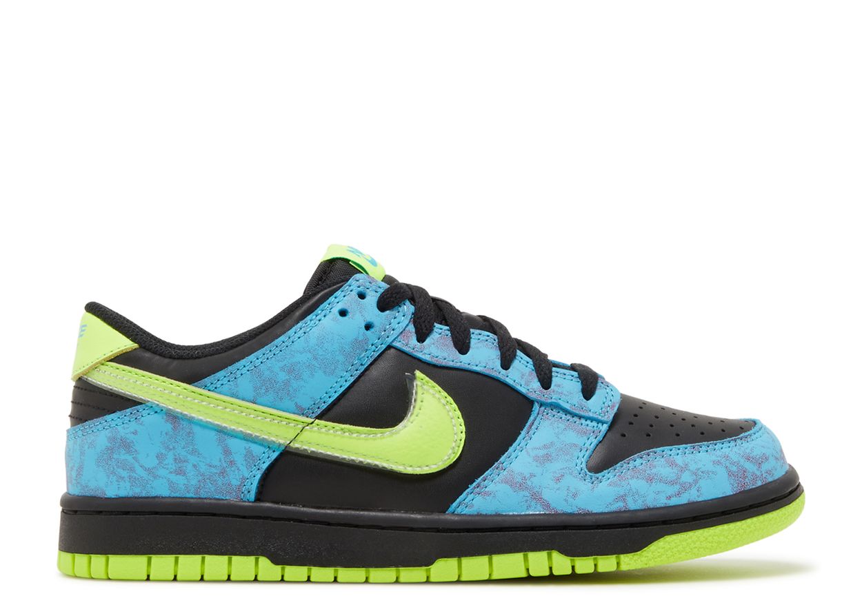 Nike Dunk Low SE Acid Wash Baltic Blue Volt (GS)