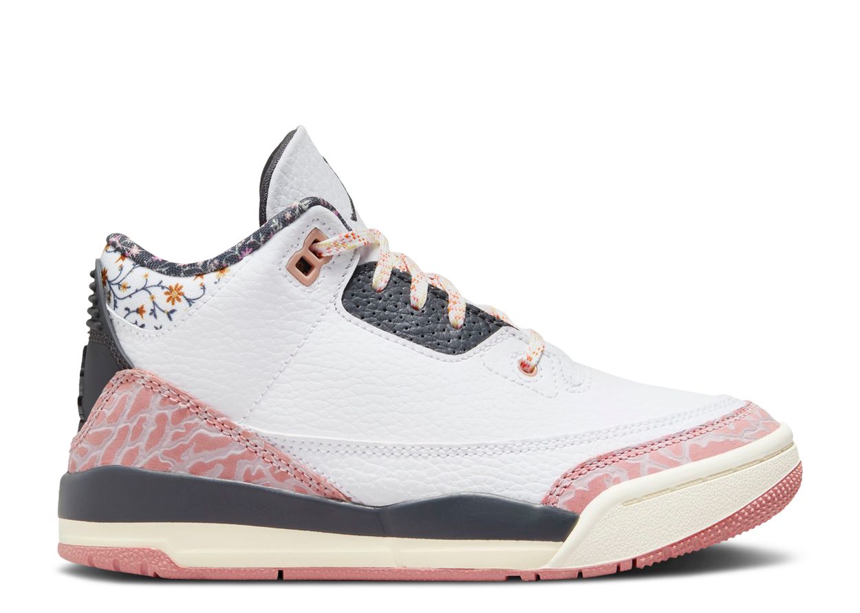 Air Jordan 3 Retro Vintage Floral (PS)