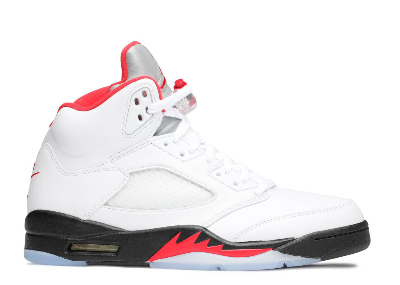 Air Jordan 5 Retro Fire Red Silver Tongue (2020)