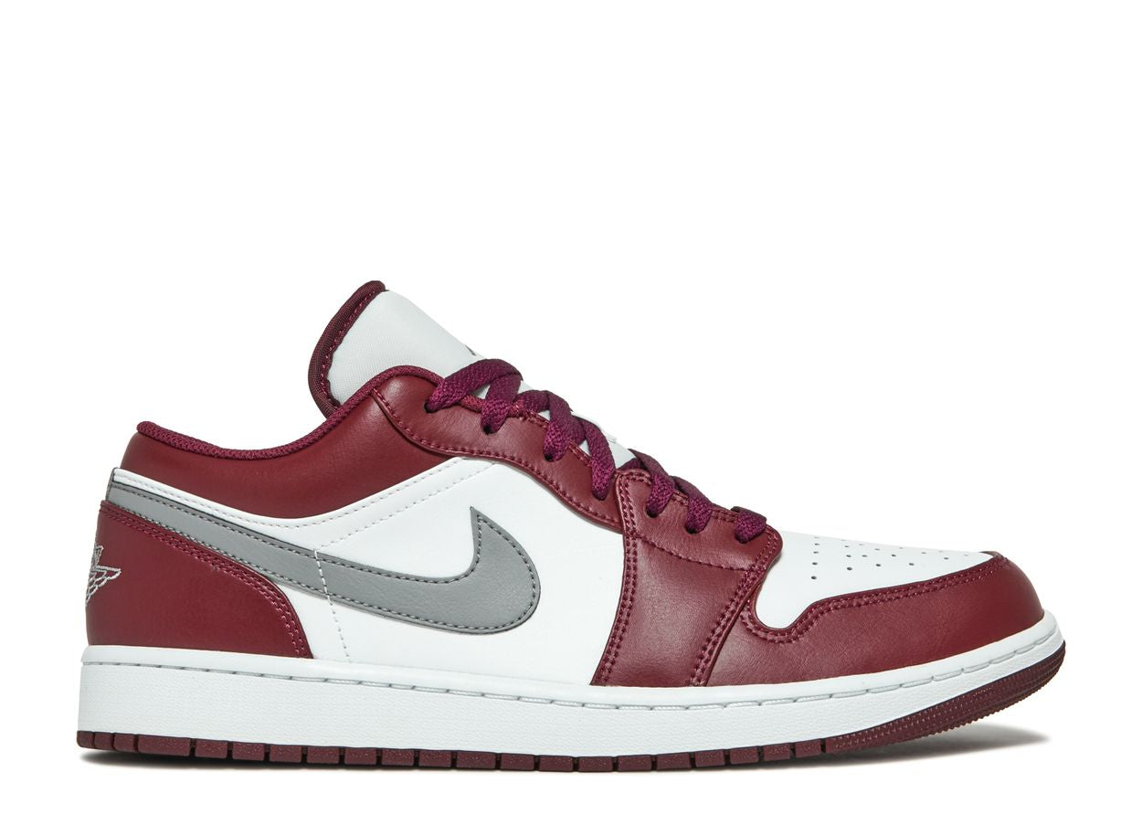 Air Jordan 1 Low White Bordeaux