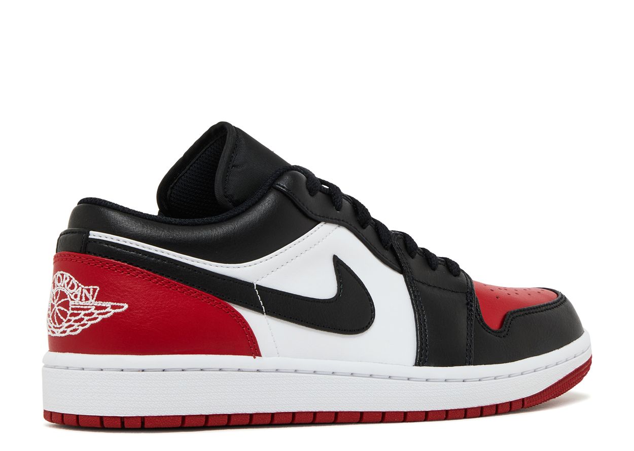 Air Jordan 1 Low Bred Toe 2.0