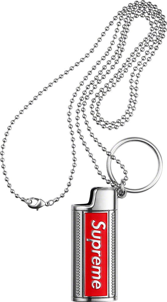 Supreme Metal Lighter Holster Silver (SS19)