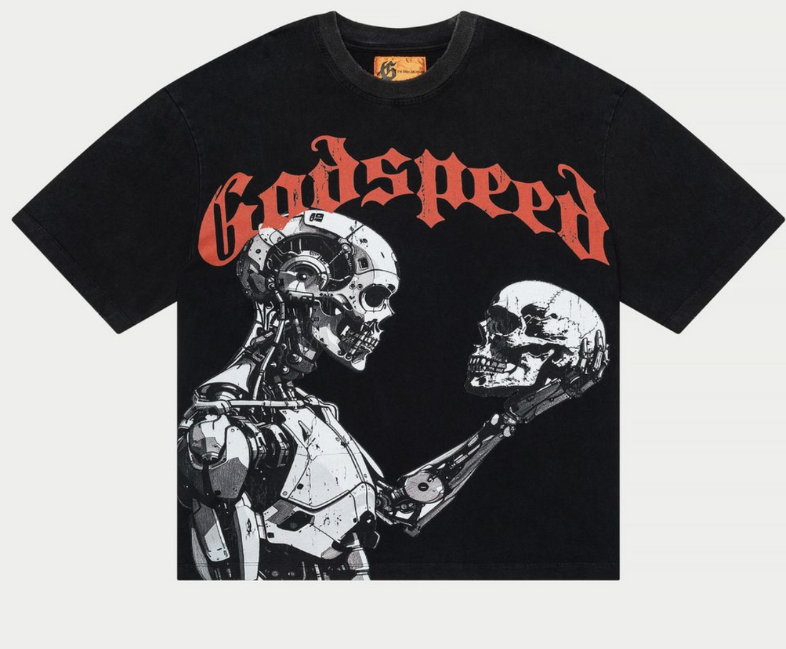 Godspeed Man vs AI T Shirt