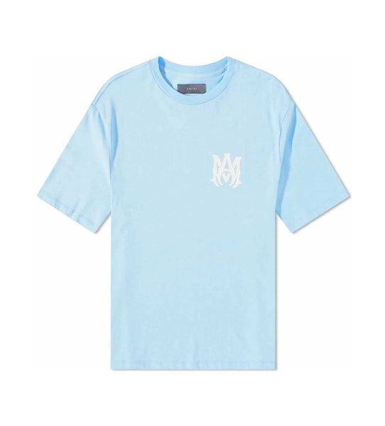 Amiri Logo Tee Baby Blue