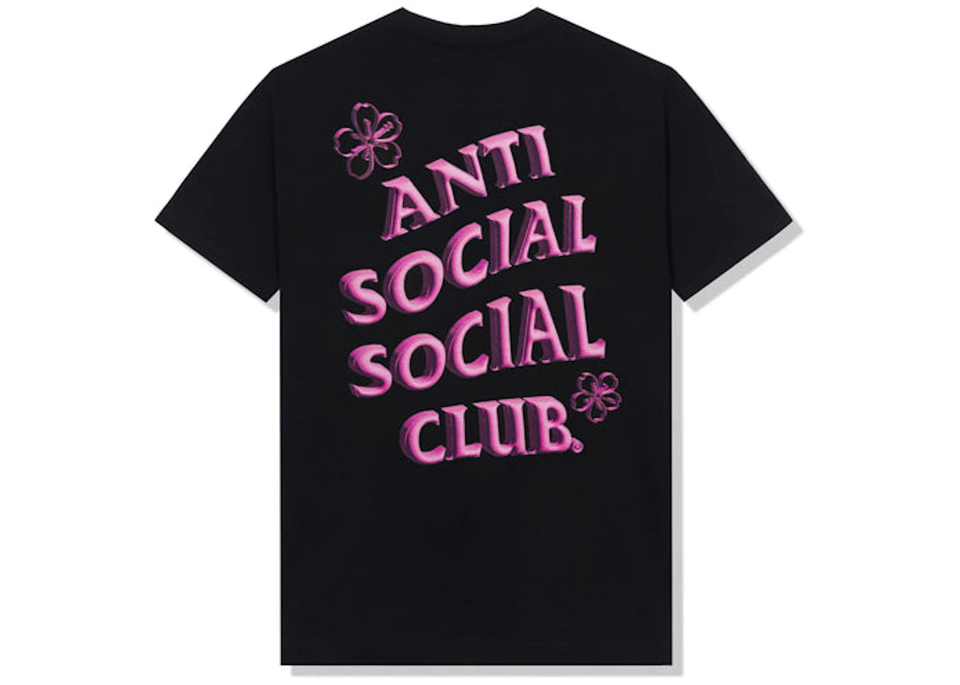 Anti Social Social Club Coral Crush T-shirt Black