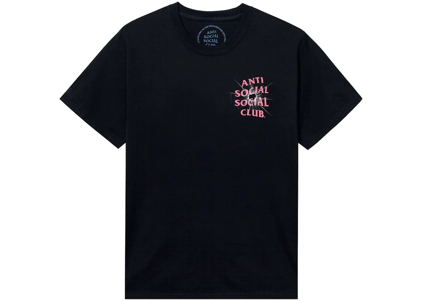 Anti Social Social Club Theories Tee (FW23) Black