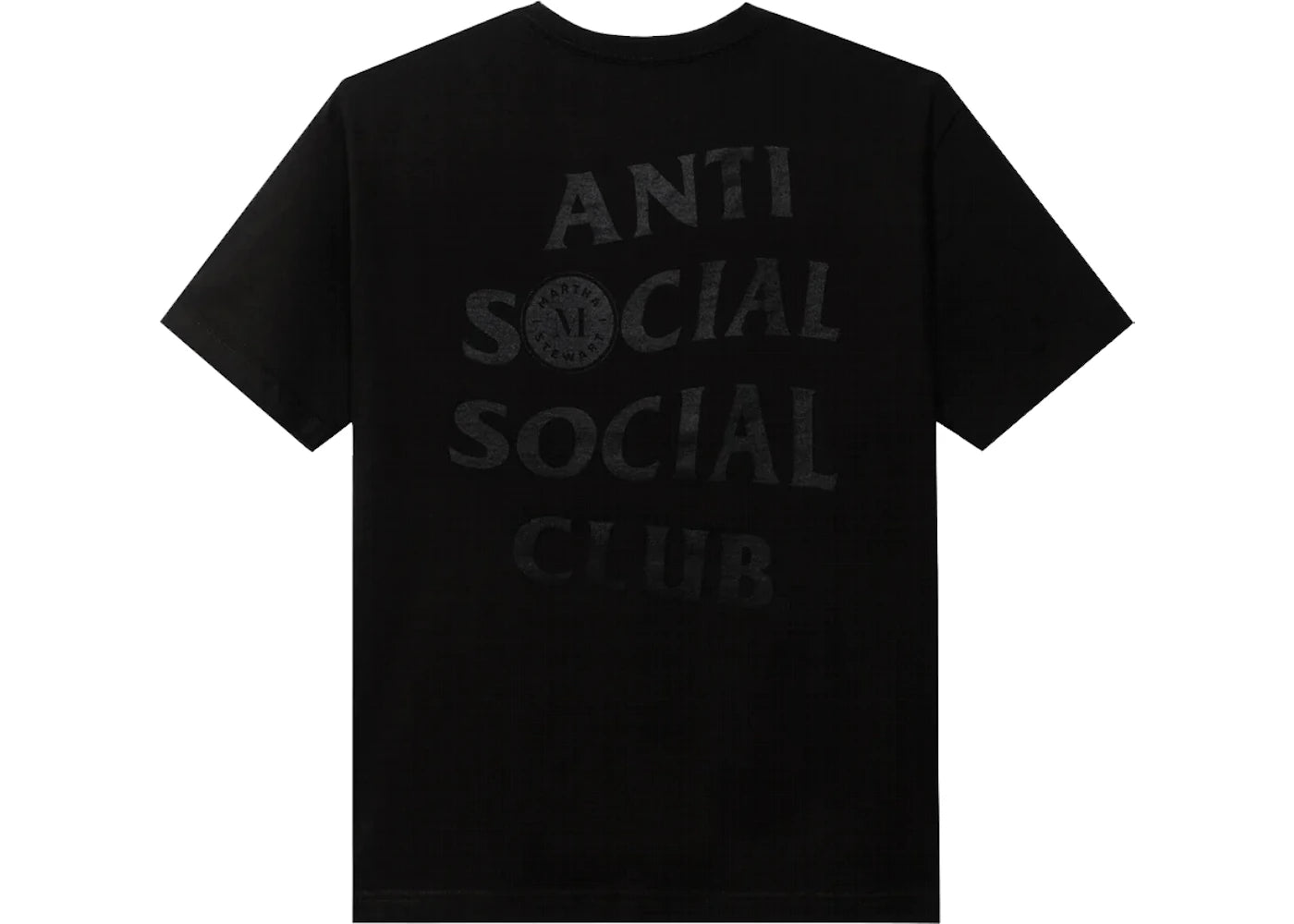 Anti Social Social Club x Martha Stewart Oyster Tee Black