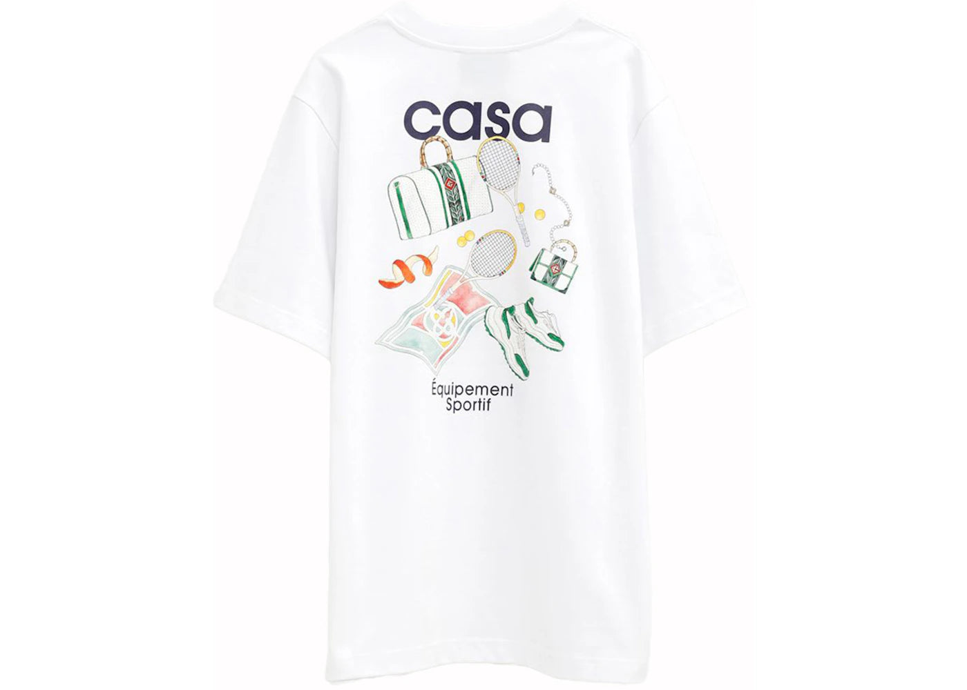 Casablanca Equipement Sportif T-Shirt White