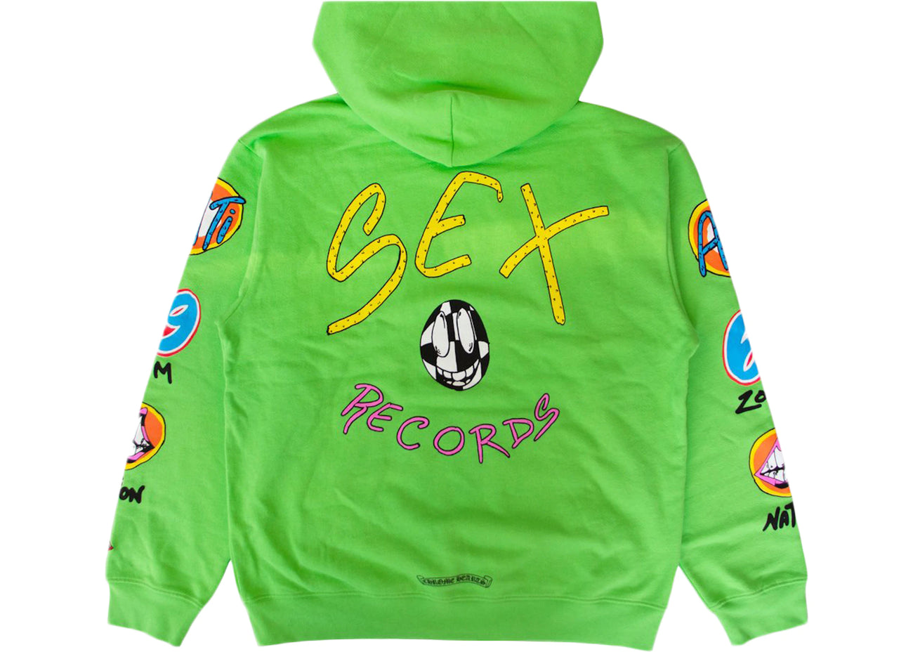 Chrome Hearts Matty Boy Sex Records Hoodie Citrus