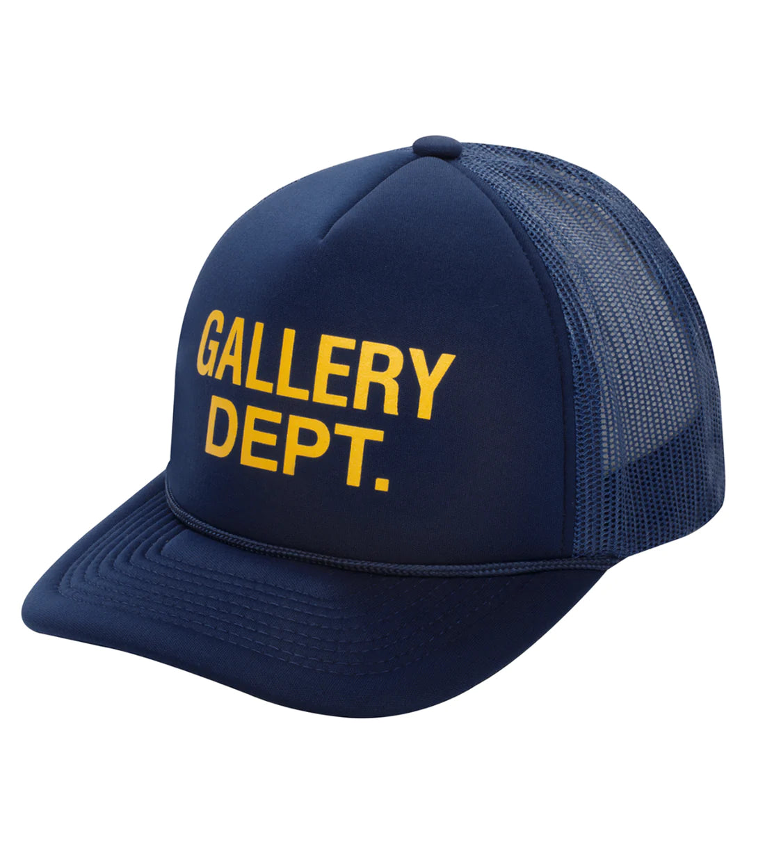 Gallery Dept. Logo Trucker Hat Navy/Yellow