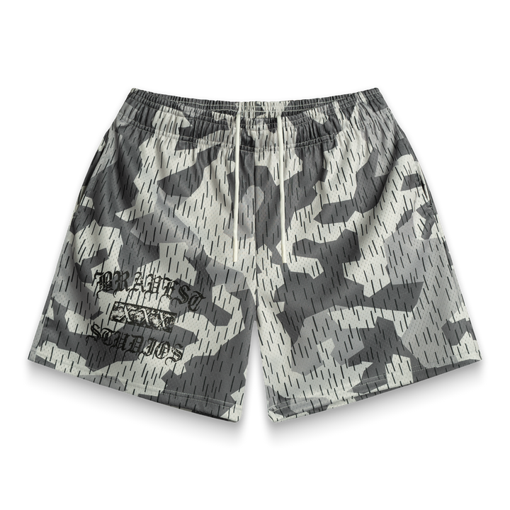 Bravest Studios Grey Splinter Shorts