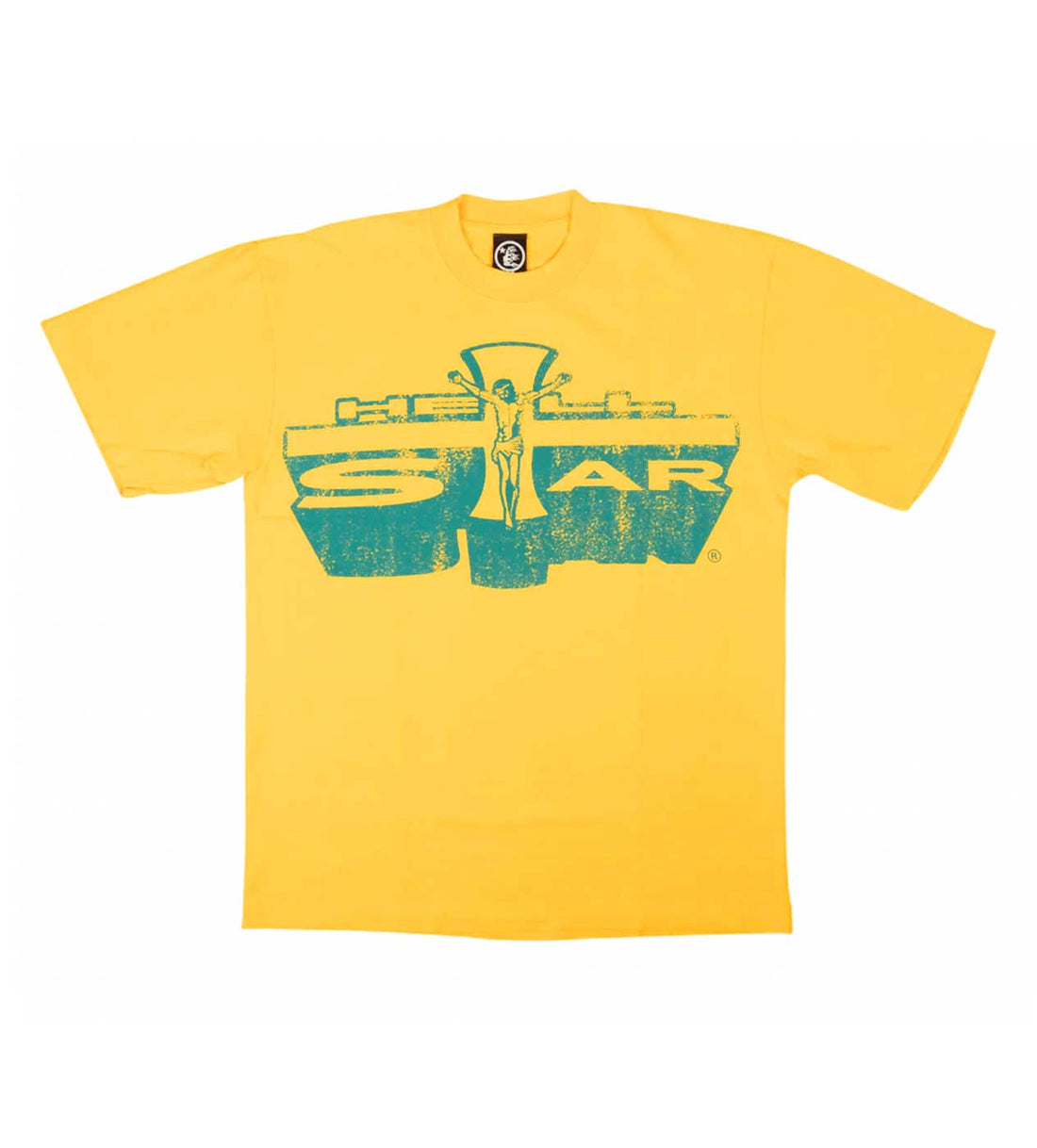 HS Jesus Emblem T-Shirt Yellow