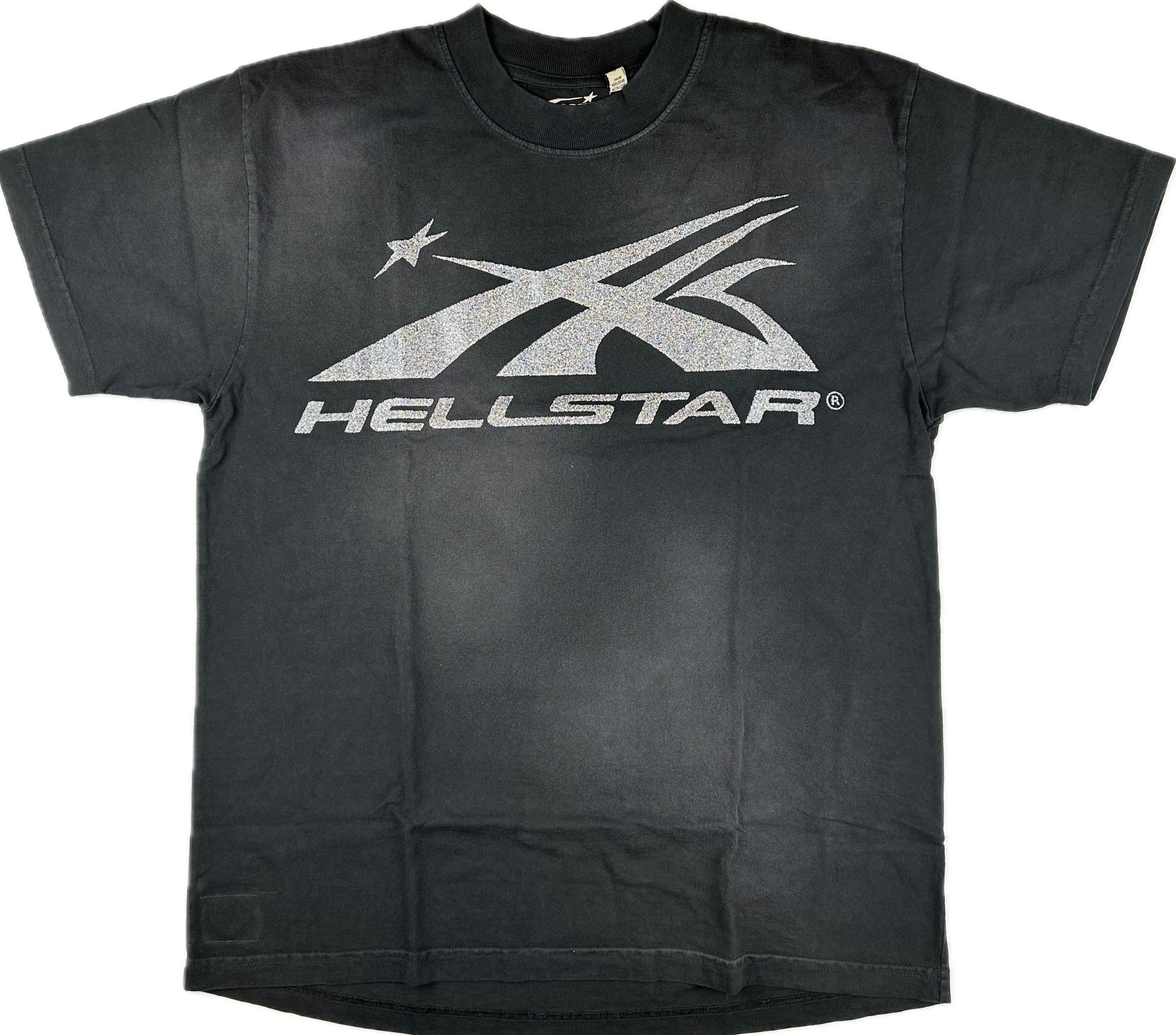 HS Sport Logo Gel T-Shirt Black/Grey Sparkle