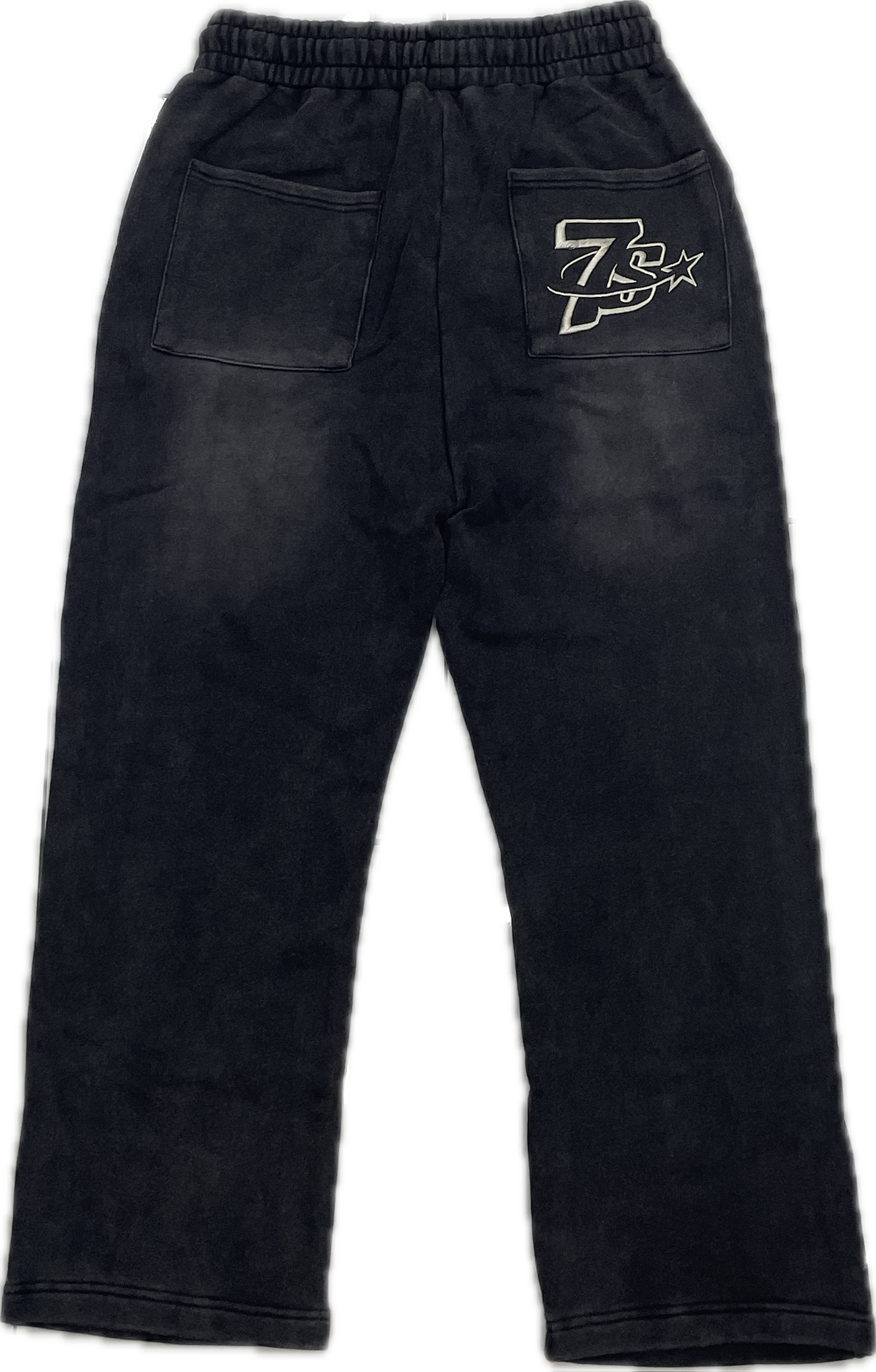 Triple Seven All Star Sweatpants Washed Black