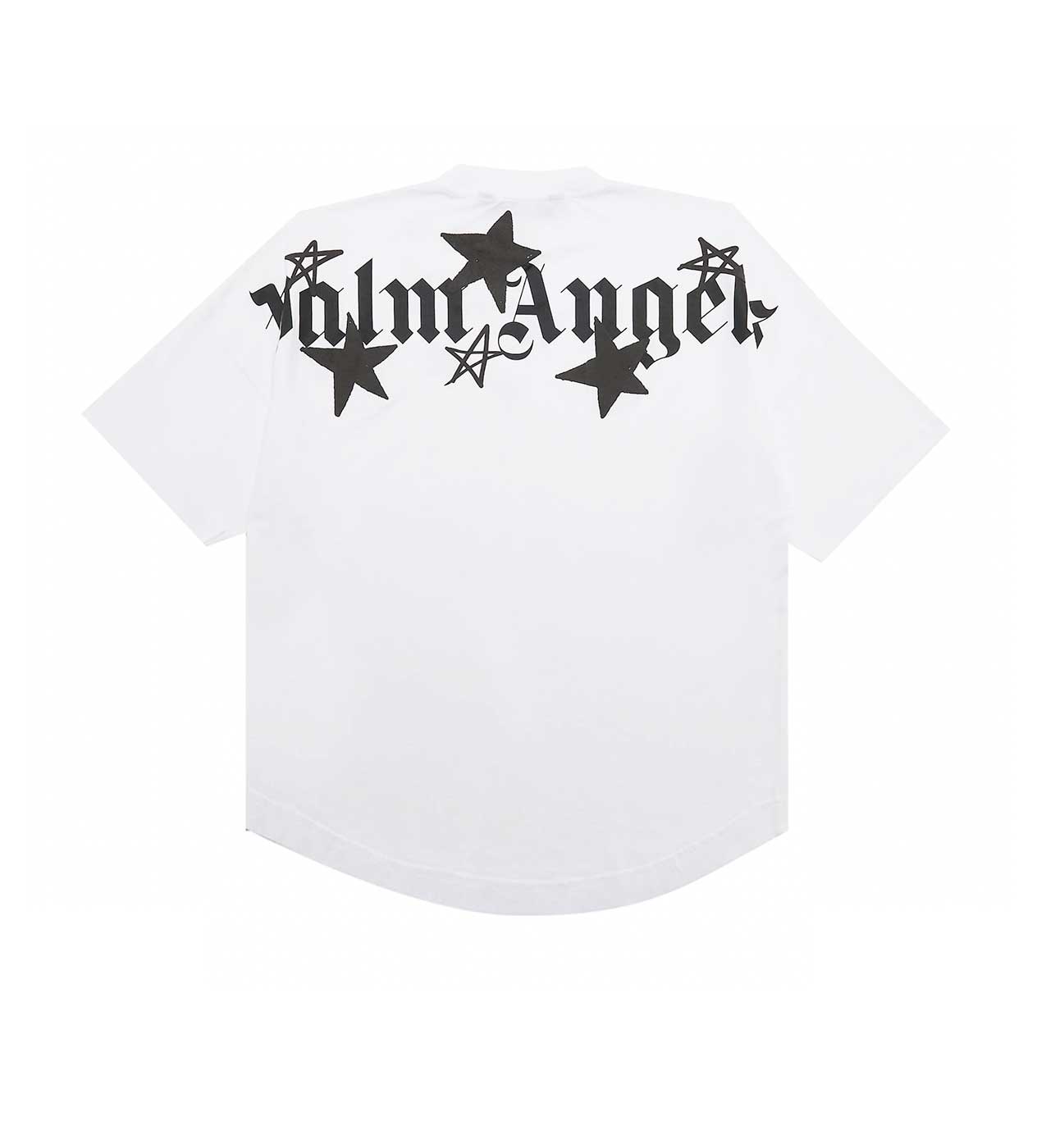 Palm Angels Shooting Stars Logo White/Black