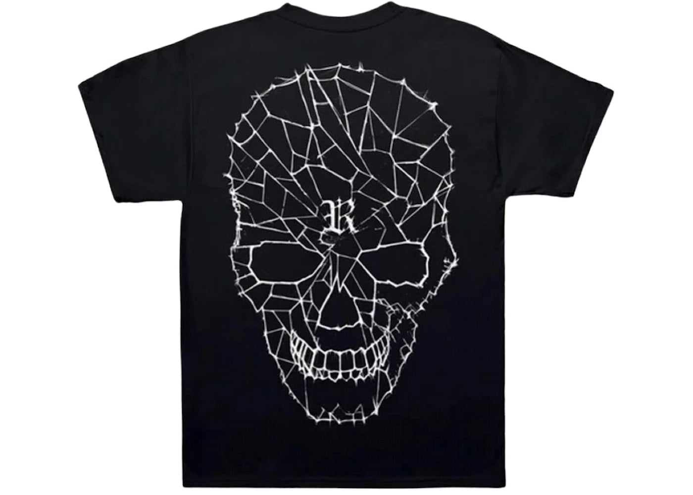 Revenge Lightning Spider T-shirt Black/White