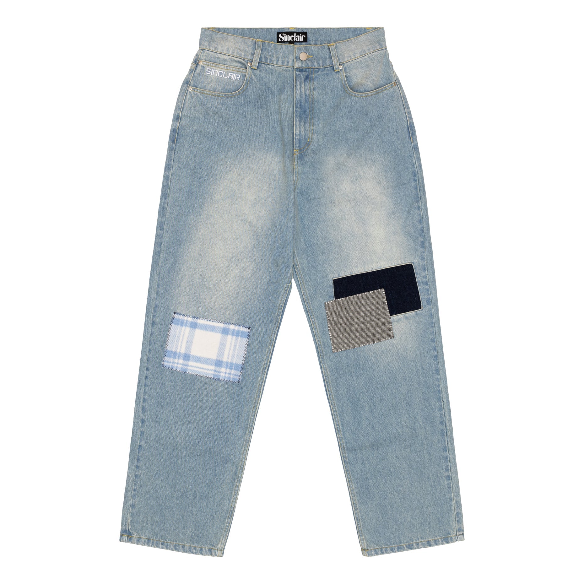 Sinclair Country Patched Denim Jean