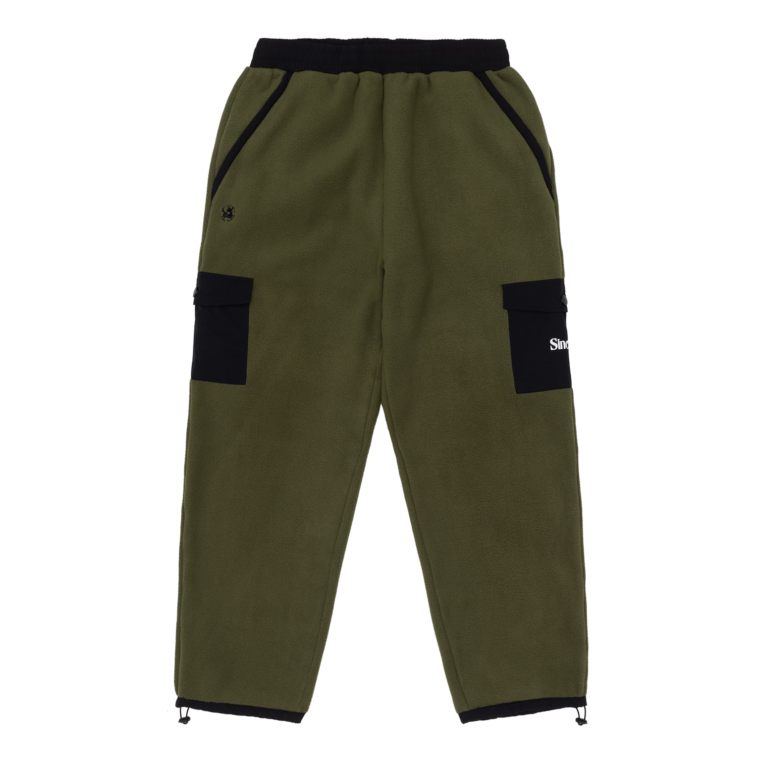 Sinclair Cargo Pocket Fleece Pants Olive