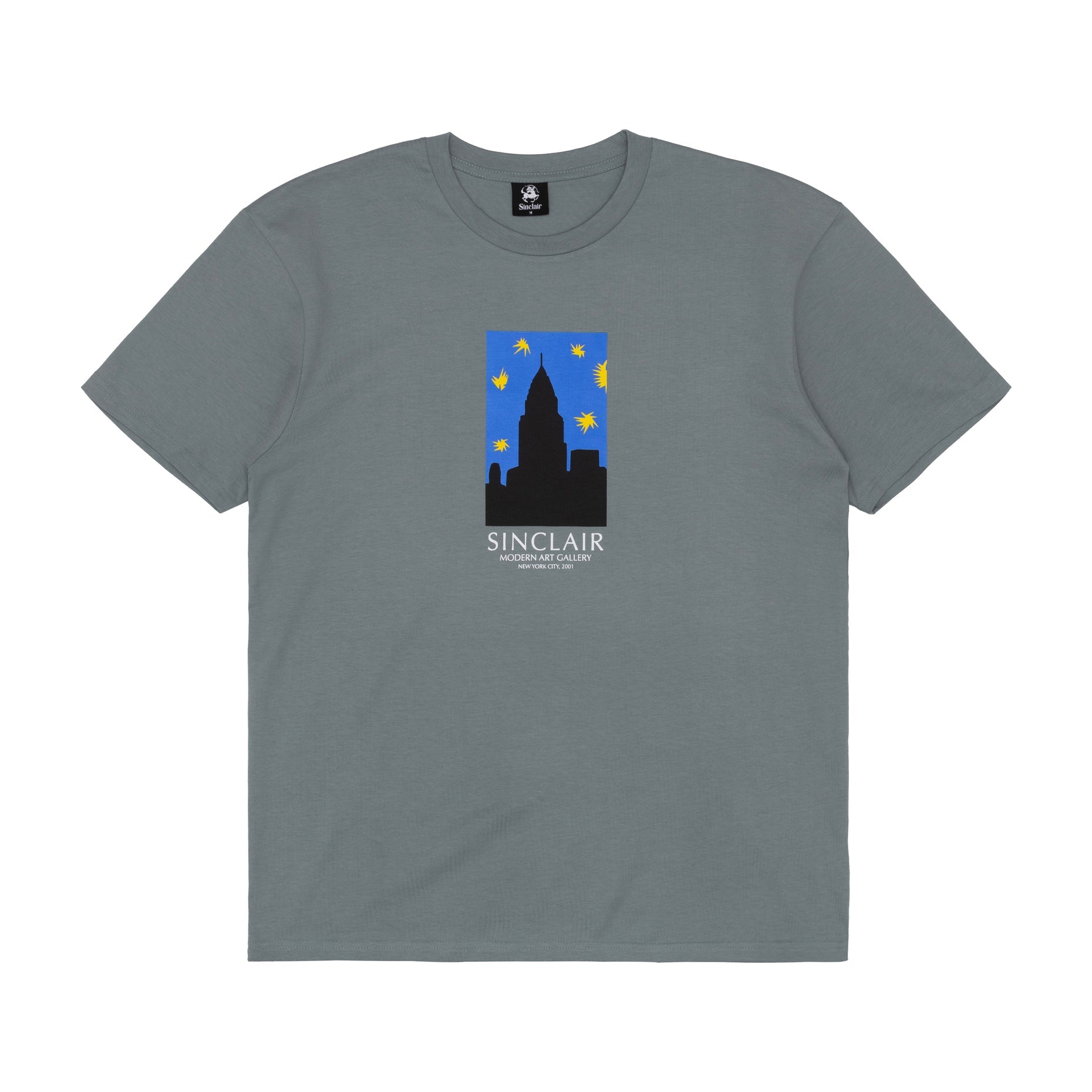 Sinclair Modern Art Tee Teal