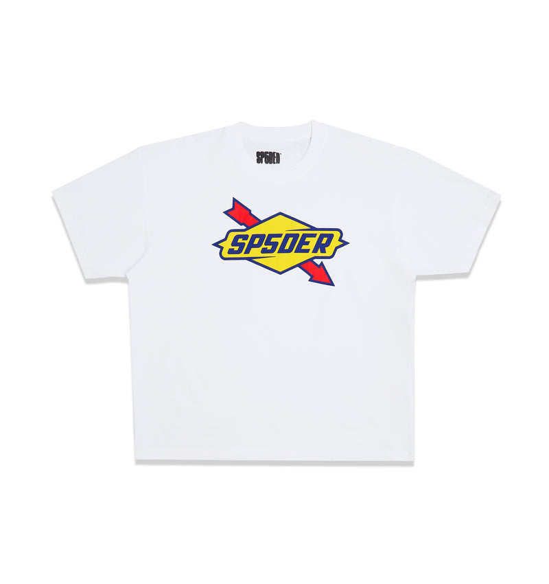 Sp5der The Spot Tee White