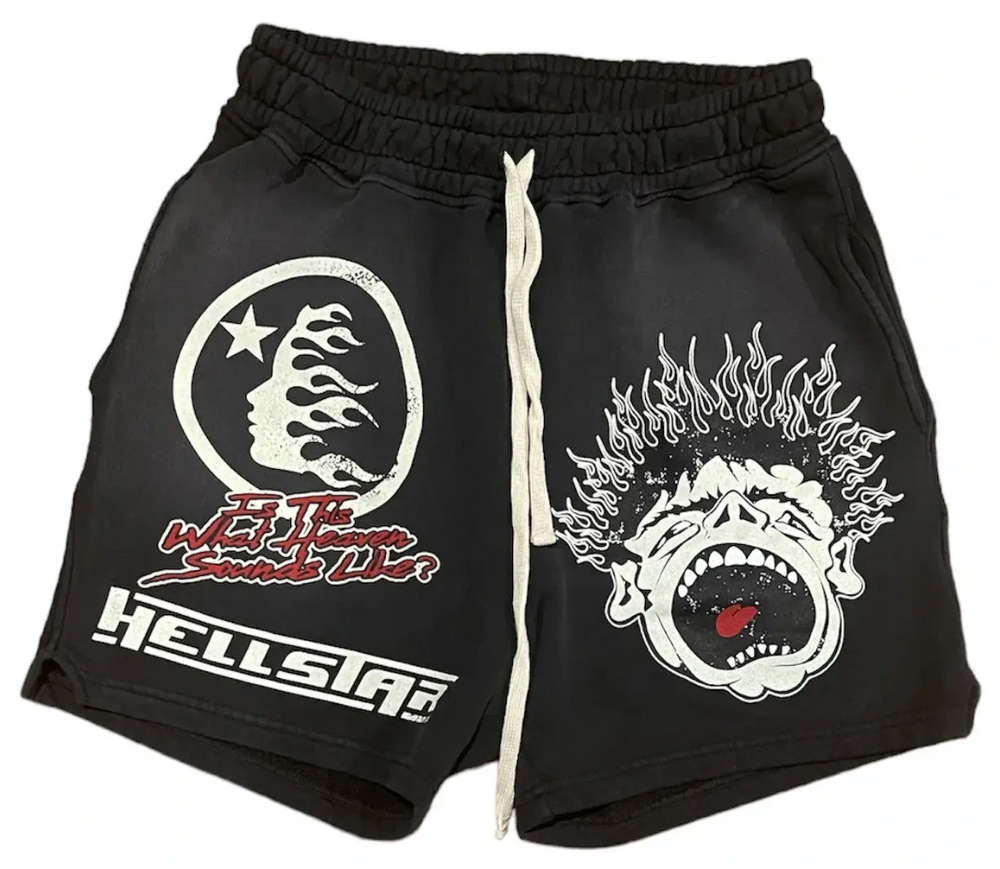 HS Records Shorts Black