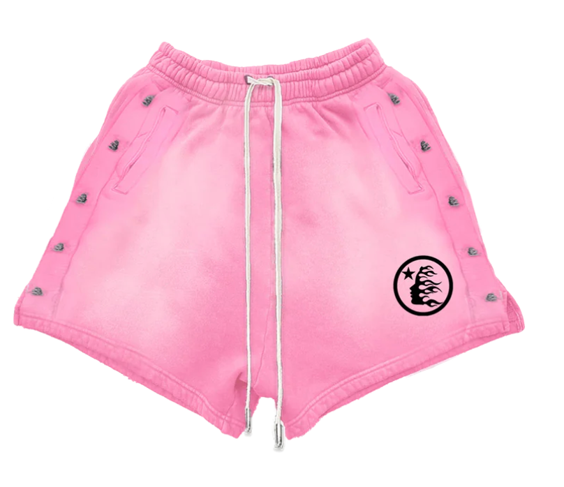 HS Snap Shorts Pink