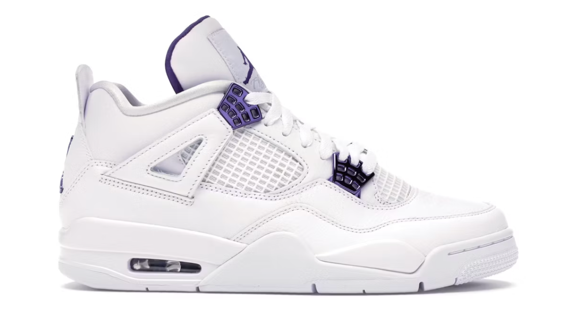 Air Jordan 4 Retro Metallic Purple