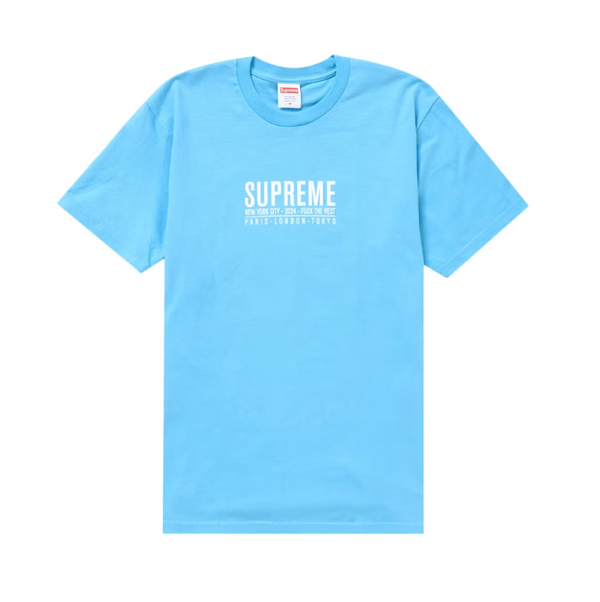 Supreme Paris Tee Bright Blue