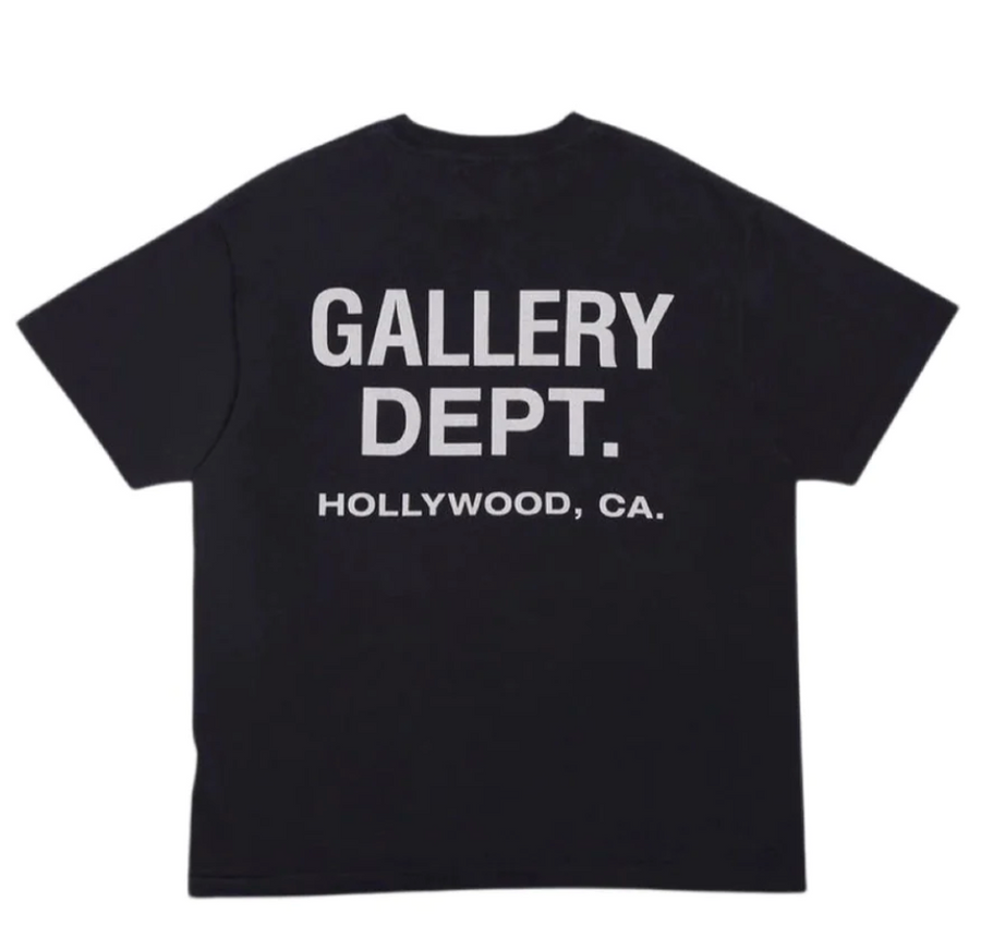 Gallery Dept. Souvenir T-Shirt Black White