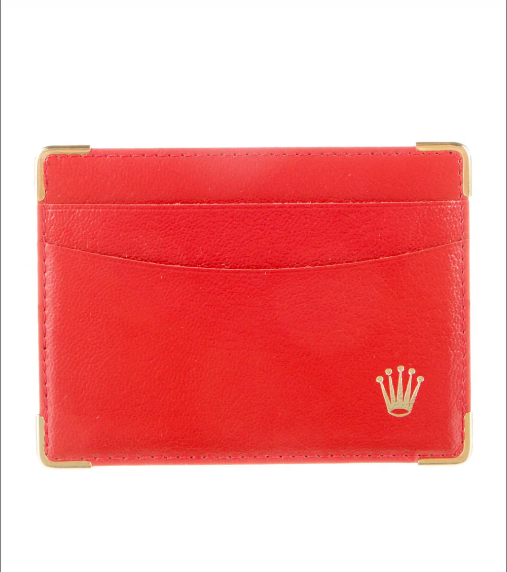 Rolex Cardholder Wallet Red