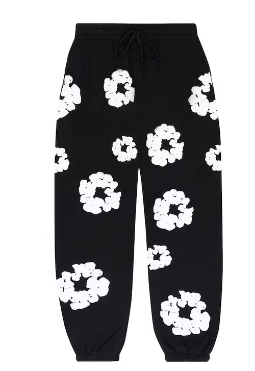 Denim Tears The Cotton Wreath Sweatpants Black