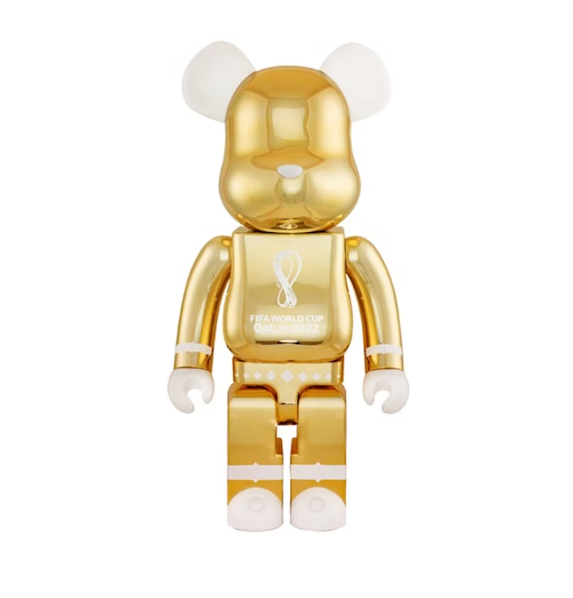 Bearbrick x FIFA World Cup Qatar 2022 1000% Gold