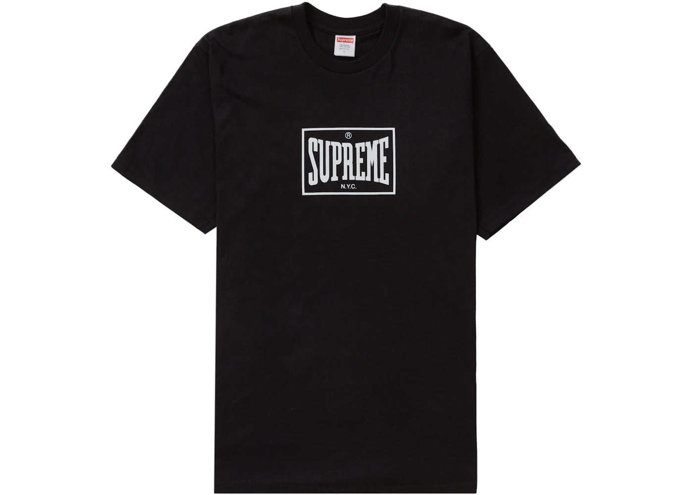 Supreme Warm Up Tee Black